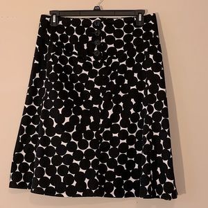 Lane Bryant Polka Dot Skirt 22